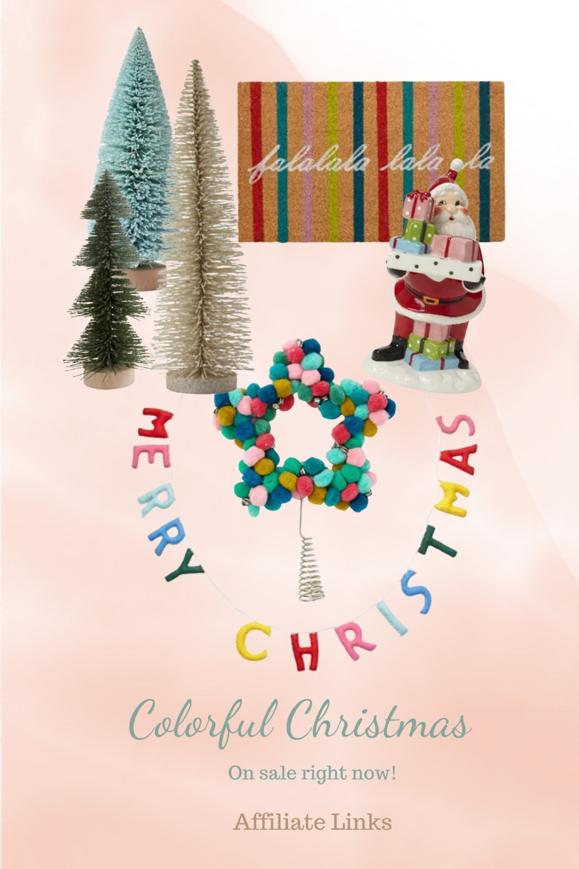 I am loving all of this colorful Christmas decor! So cute and soo affordable because it is all on major sale right now. Perfect to decorate a tree in your kiddos room or even just for your tree if you love a colorful Christmas style. 

Anthro dupe, Anthropologie dupe, colorful Christmas, Christmas decor, holiday decor, doormat, holiday decorating, colorful home, playroom 

#LTKHoliday #LTKhome #LTKSeasonal