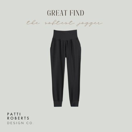 The comfiest jogger! Every day pants,  casual or fancy, yoga pants, cozy black pants 

#LTKunder50 #LTKfit #LTKFind