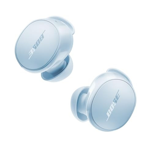 Bose QuietComfort Earbuds - True Wireless Bluetooth Earbuds with Active Noise Cancellation and Mic, USB-C Charging, IPX4 Rating, Up to 8.5 Hours of Playtime, Ice Blue - Limited Edition Color | Amazon (US)