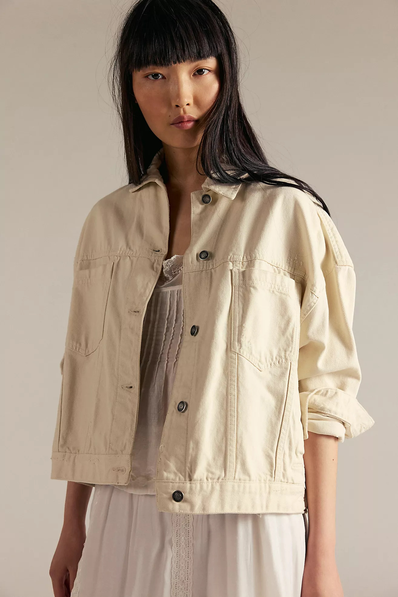 We The Free Opal Swing Denim Jacket | Free People (Global - UK&FR Excluded)
