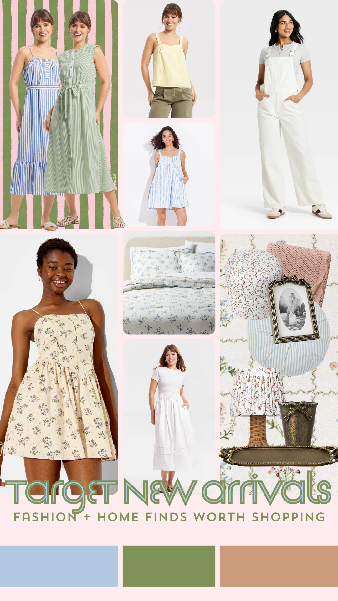 🌸 Target is seriously bringing the cute this week! From breezy dresses and everyday basics to the sweetest home finds, these new arrivals are too good to pass up. 🤍✨ 

 #LTKootd #LTKSeasonal #LTKTravel