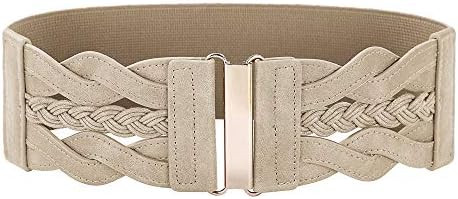 GRACE KARIN Women's Elastic Wide Belts Vintage Stretchy Belt Retro Fashion Cinch Belts for Dresse... | Amazon (US)