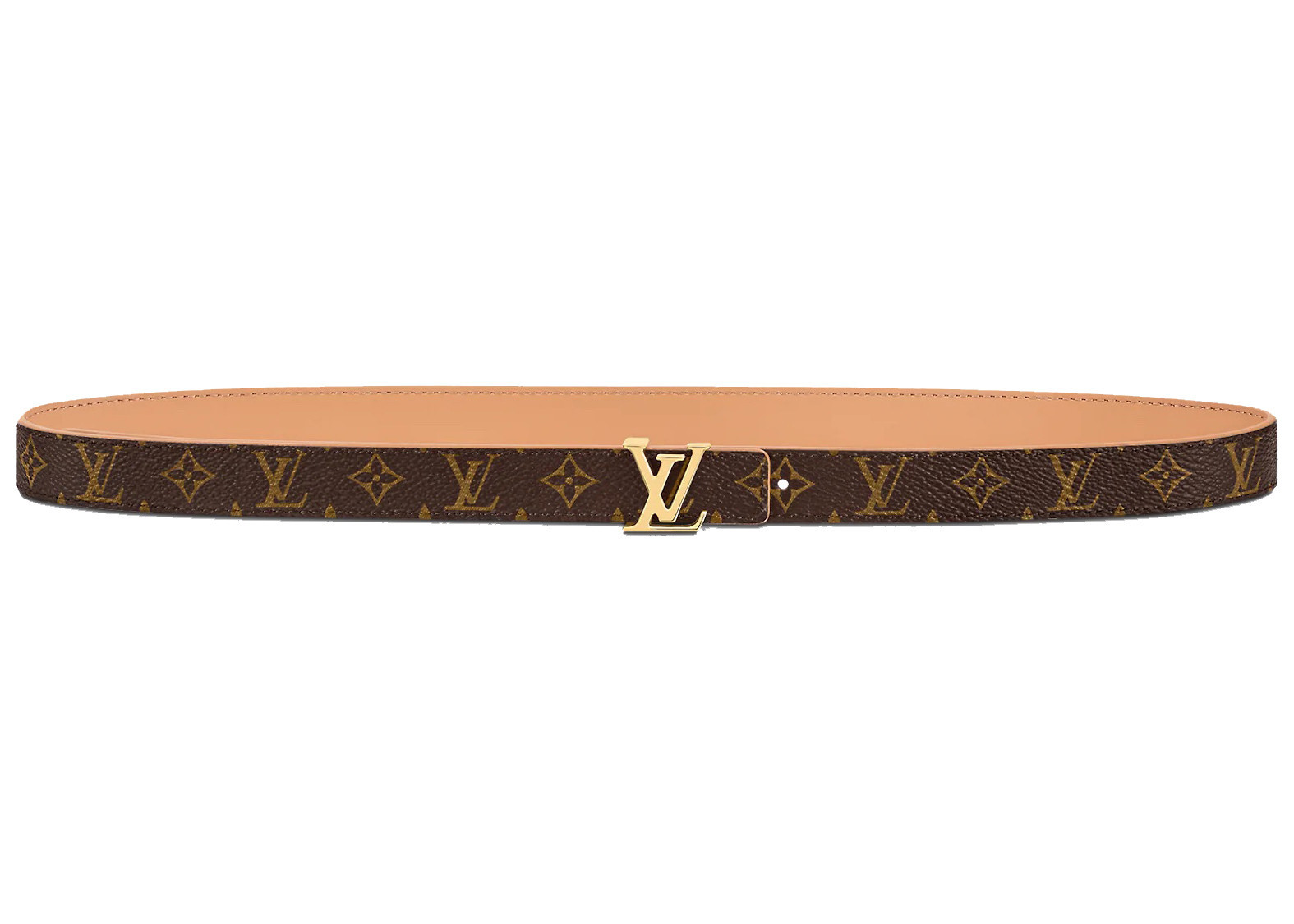 Women's Louis Vuitton LV Iconic 20MM Reversible Belt in Arizona Beige | StockX