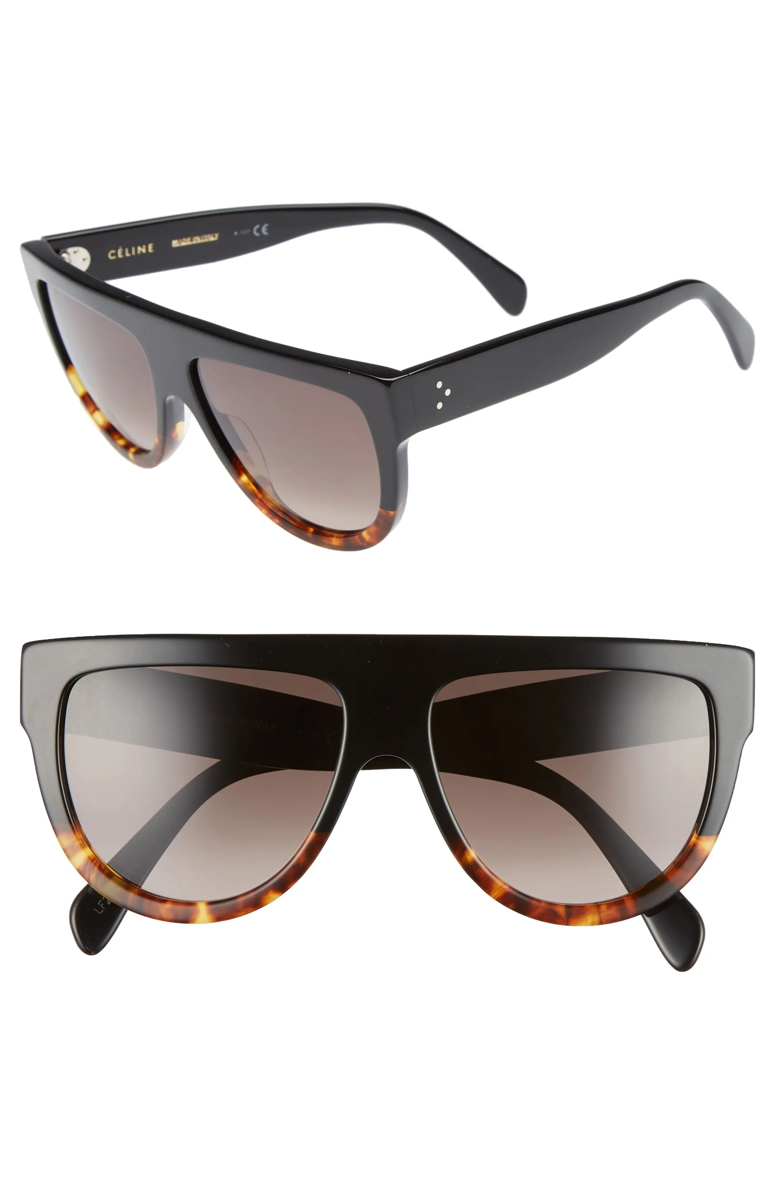 Céline Flat Top Sunglasses | Nordstrom