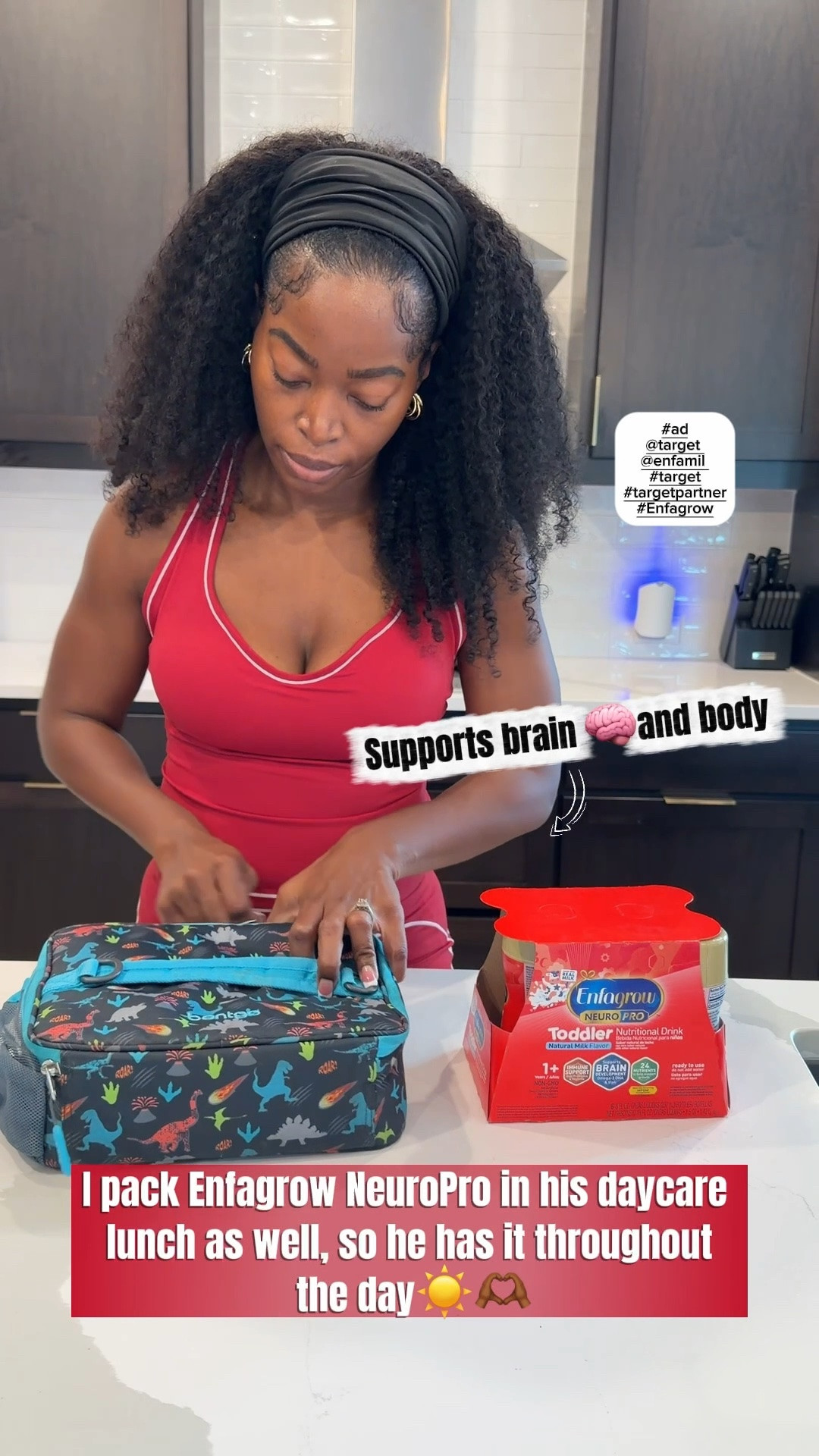 #ad I love packing enfagrow for my toddler for daycare  👏🏾💕

*Enfagrow is not a sole source of nutrition but a complement to a balanced diet.
#TargetPartner #MomLife #toddler

#LTKmomlife #LTKU