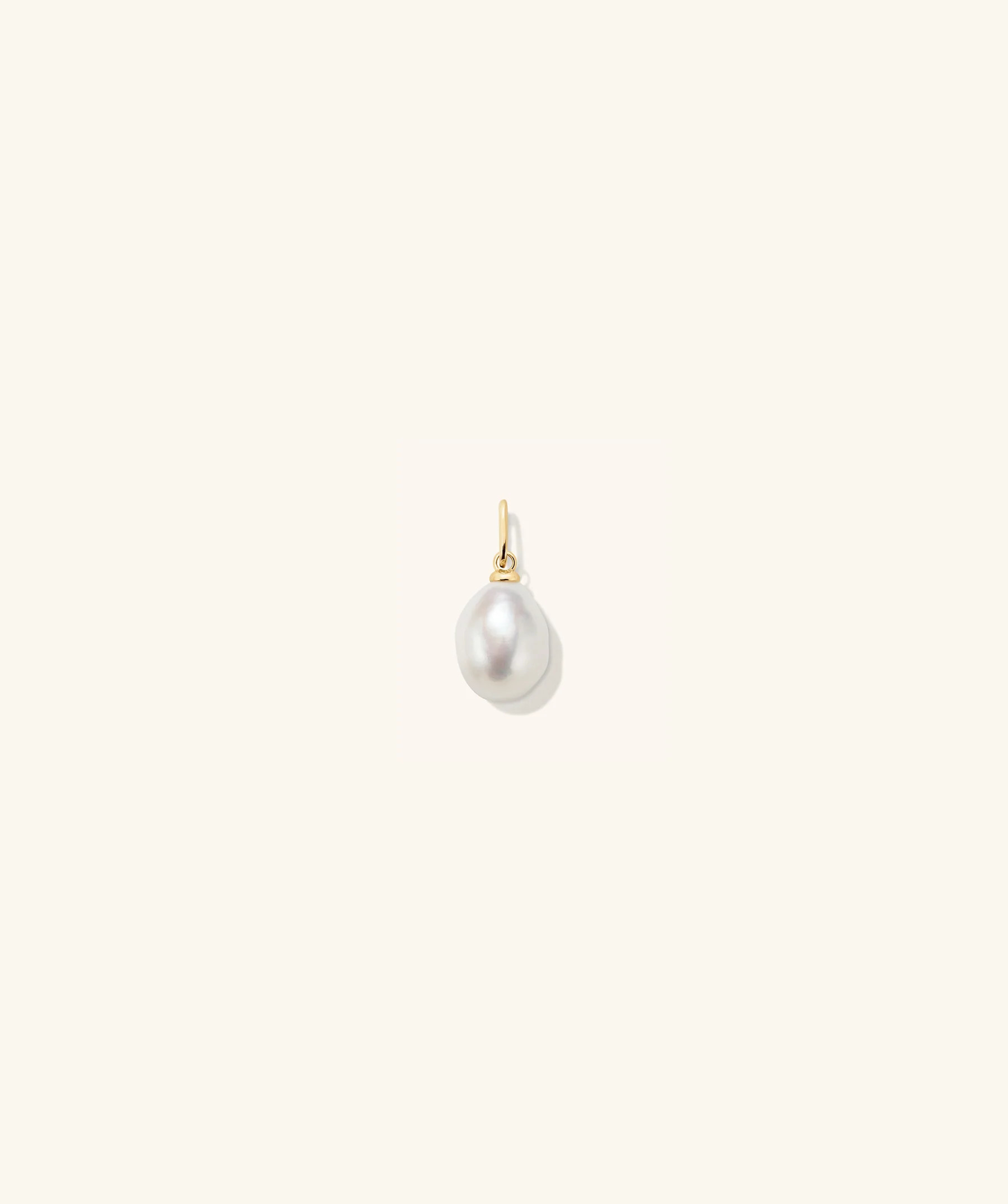 Organic Pearl Charm | Mejuri Fine Crew