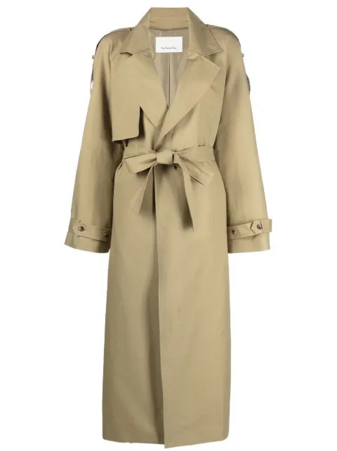 Suzanne long trench coat | Farfetch Global