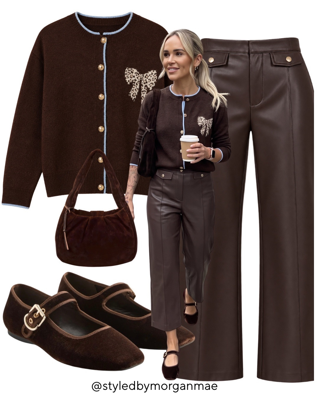 CHOCOLATE BROWN 🤎

What i’d wear to work this September 🍂

(links will be posted on my Instagram on 2/09/26)

#LTKautumn #LTKworkwear #LTKbag
