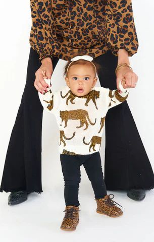 Mini Arroyo Sweater ~ Tossed Leopard Knit | Show Me Your Mumu