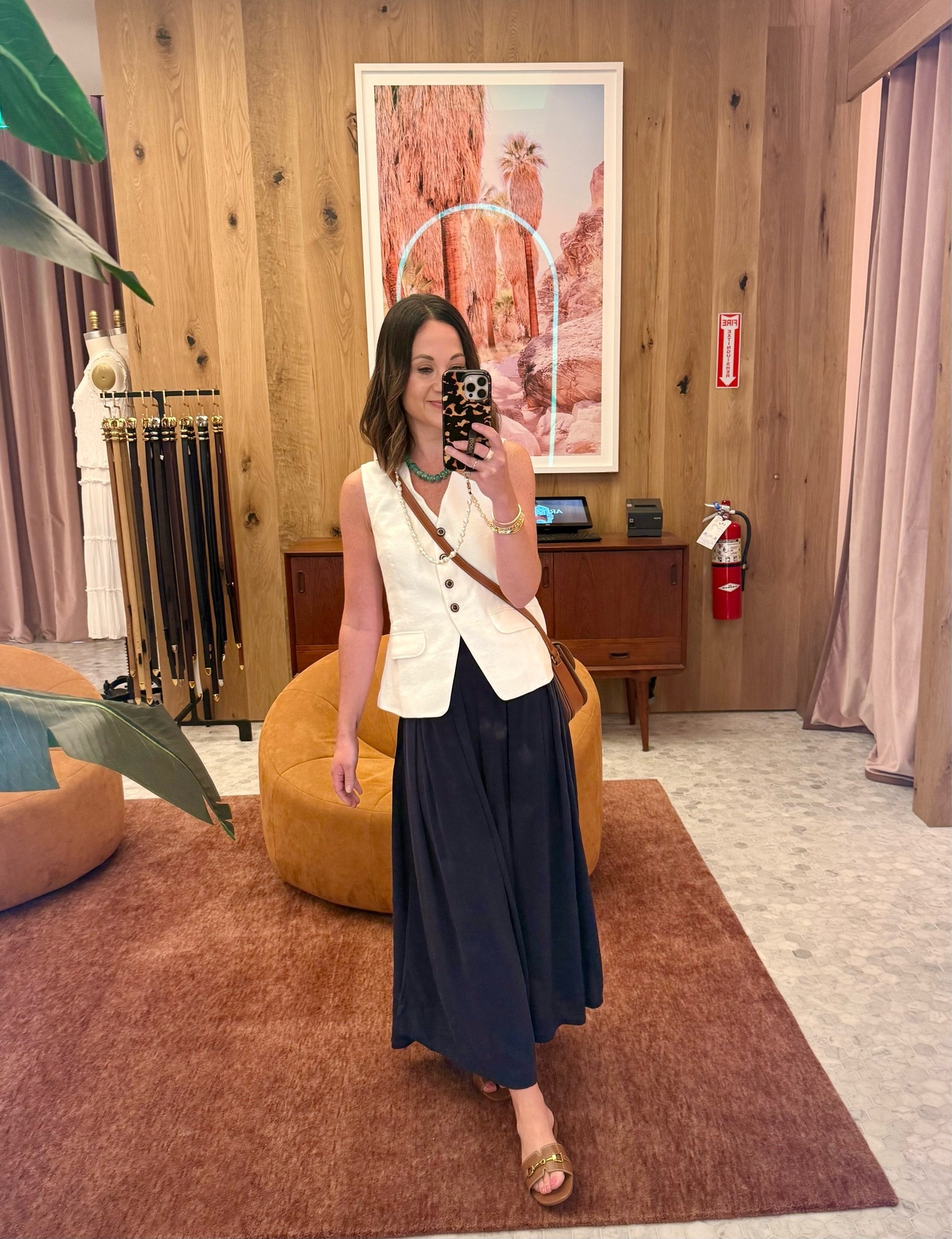 Shopping with a client today and need to be comfortable! This vest is so good and made for petite women (adjustable in the back) and this skirt comes in several color options and so easy to wear!

#LTKPetite #LTKOver40 #LTKdayinmylife