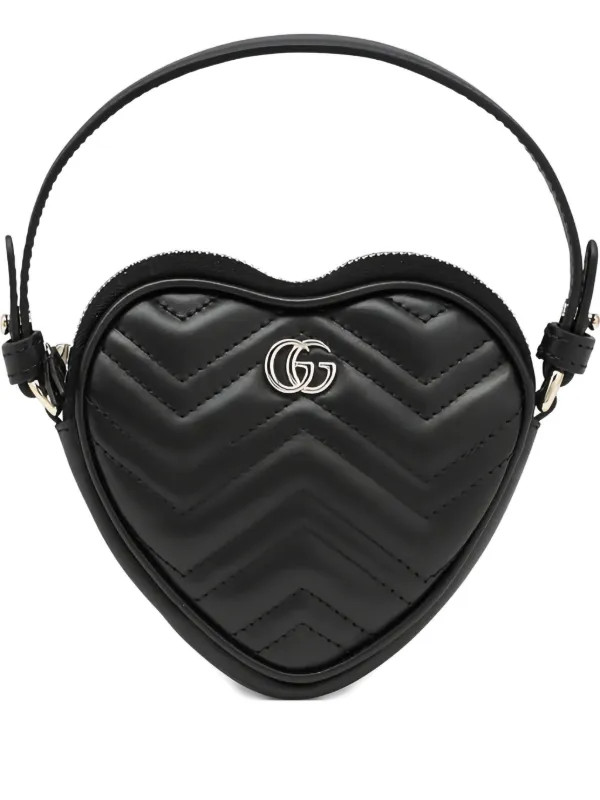 Gucci Mini GG Marmont Logo Tote Bag | Black | FARFETCH BR | Farfetch (BR)
