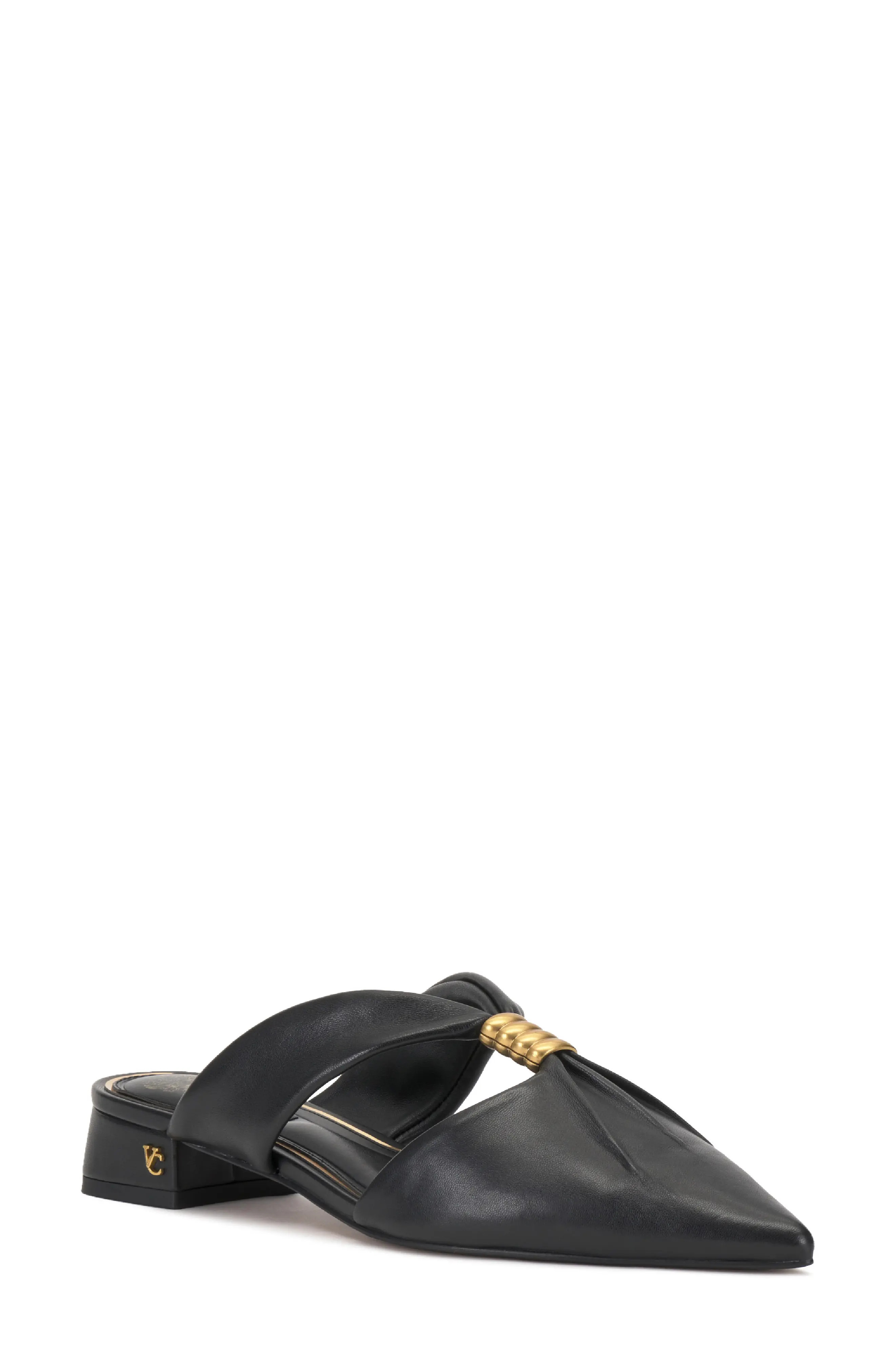 Vince Camuto Vanika Pointed Toe Mule in Black at Nordstrom, Size 5.5 | Nordstrom