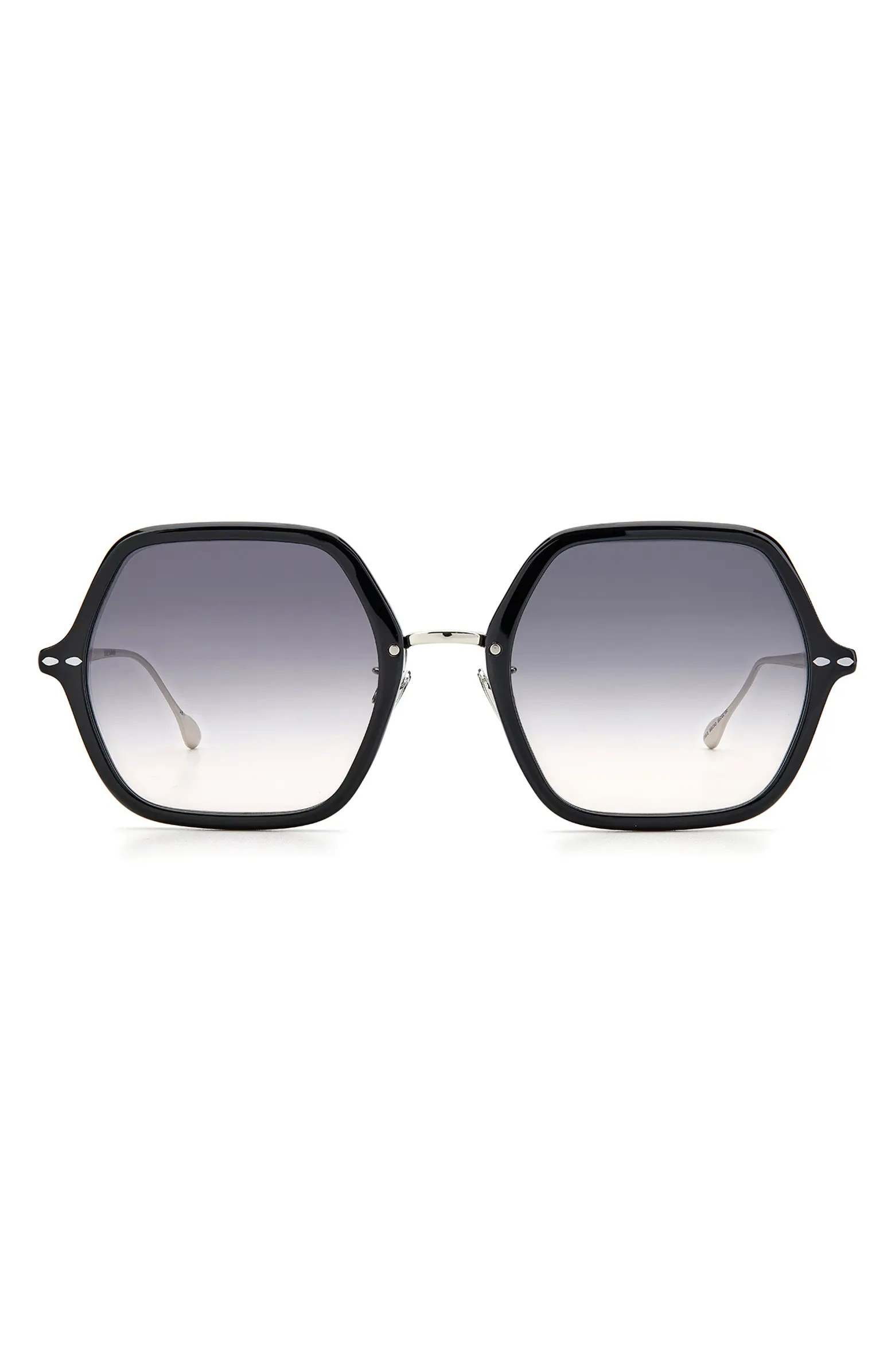 55mm Gradient Square Sunglasses | Nordstrom