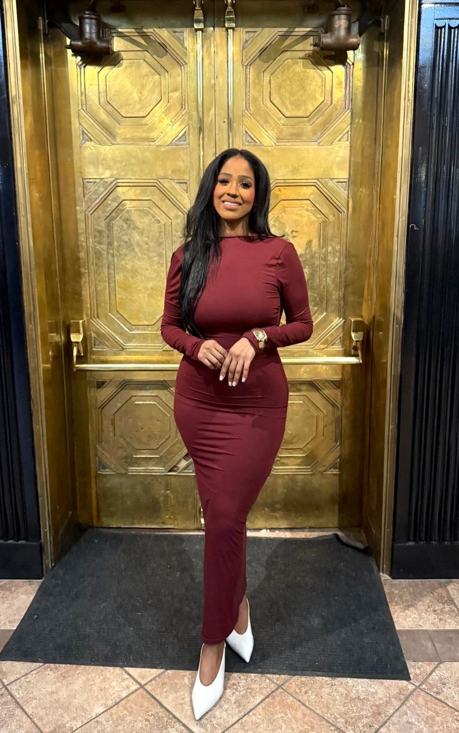 So many compliments on this dress! 
The shoes are also sooo comfy 😍

Wedding guest dress
Affordable dresses 
Date night dress
Midsize dress 
Fall dress
Winter dress 
Comfy heels
Kitten heels
White shoes 

#LTKMidsize #LTKWedding #LTKTall