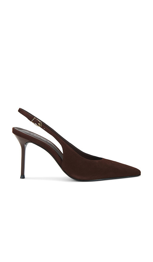 Schutz Alicia Sling Pump in Brown. Size 8. Also in 7, 7.5. | Revolve Clothing (Global)