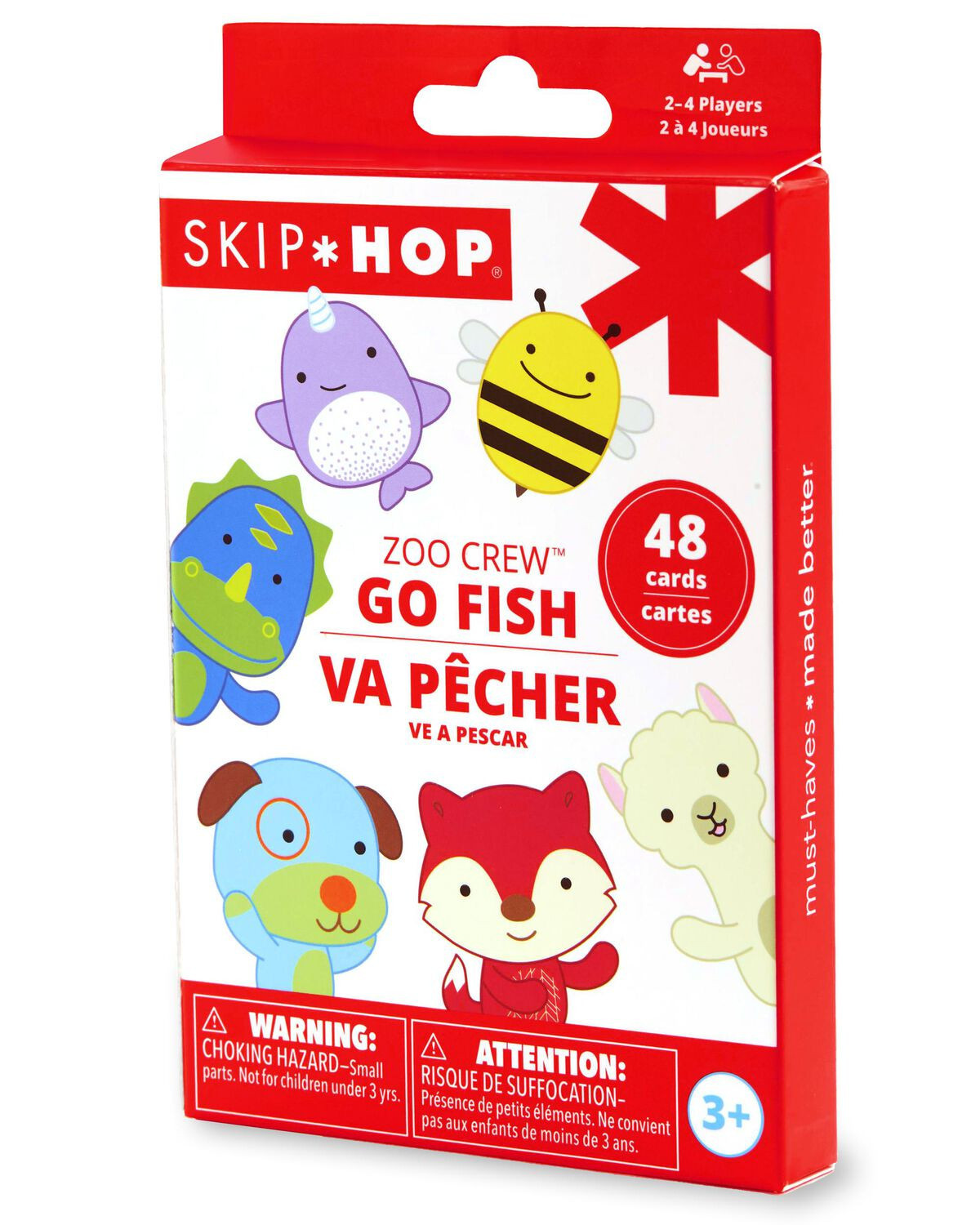 Multi Zoo Crew Go Fish Card Game | carters.com | Carter's