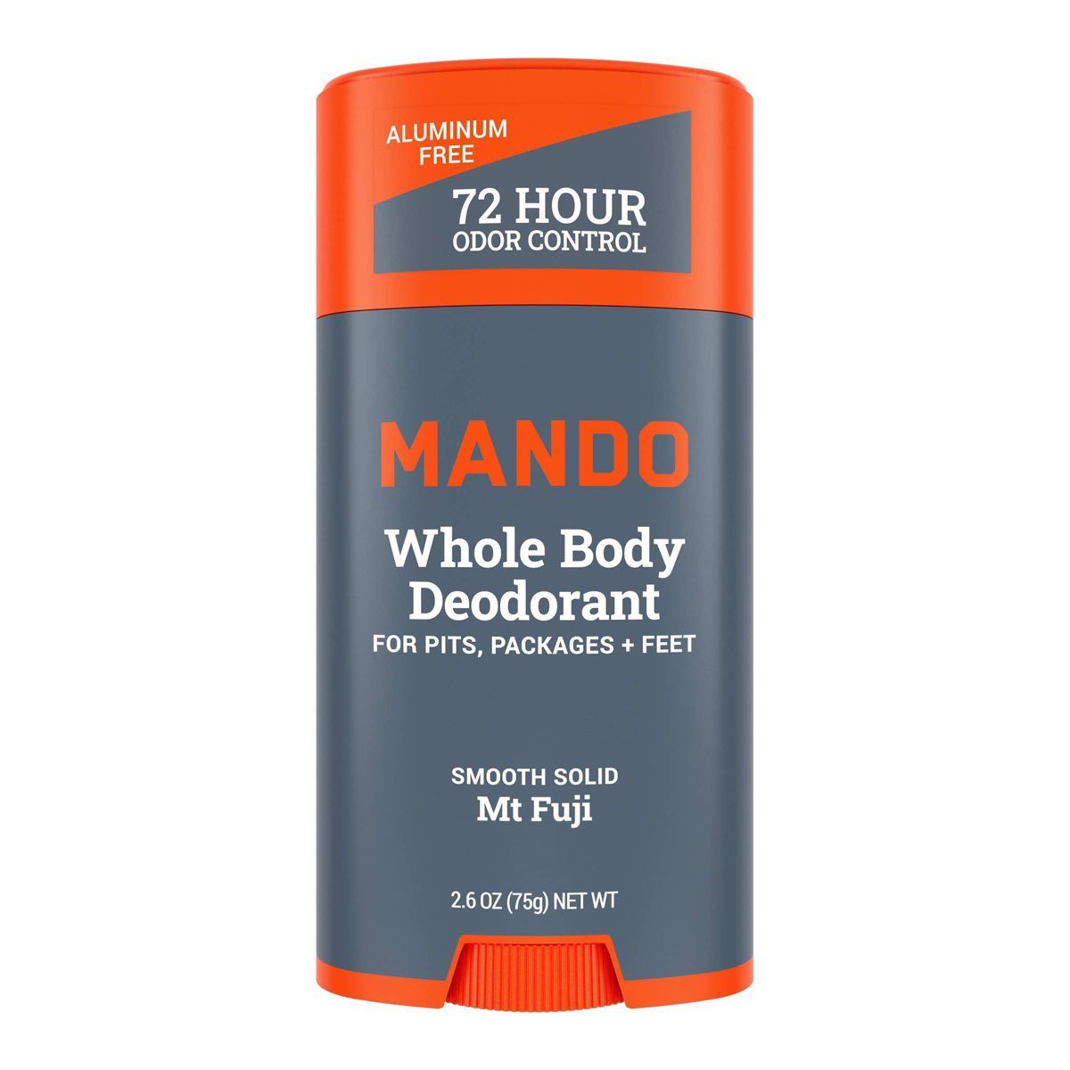 Mando Whole Body Deodorant - Smooth Solid Deodorant - Mt Fuji - Trial Size - 2.6oz | Target