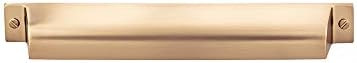 Top Knobs - TK775HB - Channing Cup Pull 7" - Honey Bronze - Barrington Collection | Amazon (US)