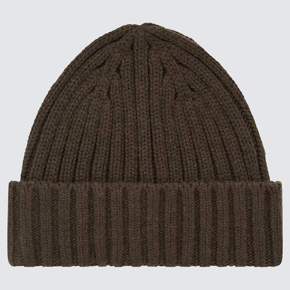 HEATTECH Ribbed Beanie Hat | UNIQLO (UK)