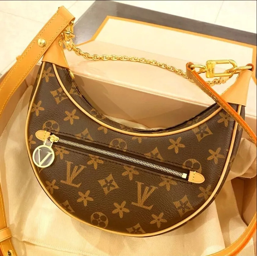 Louis Vuitton Lv luxury Shoulder Bag designers Handbags Purses Bag Brown flower Women Tote Brand ... | DHGate