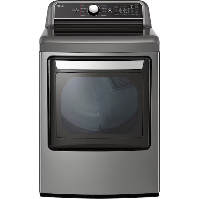 LG EasyLoad 7.3-cu ft Smart Electric Dryer (Graphite Steel) ENERGY STAR | Lowe's