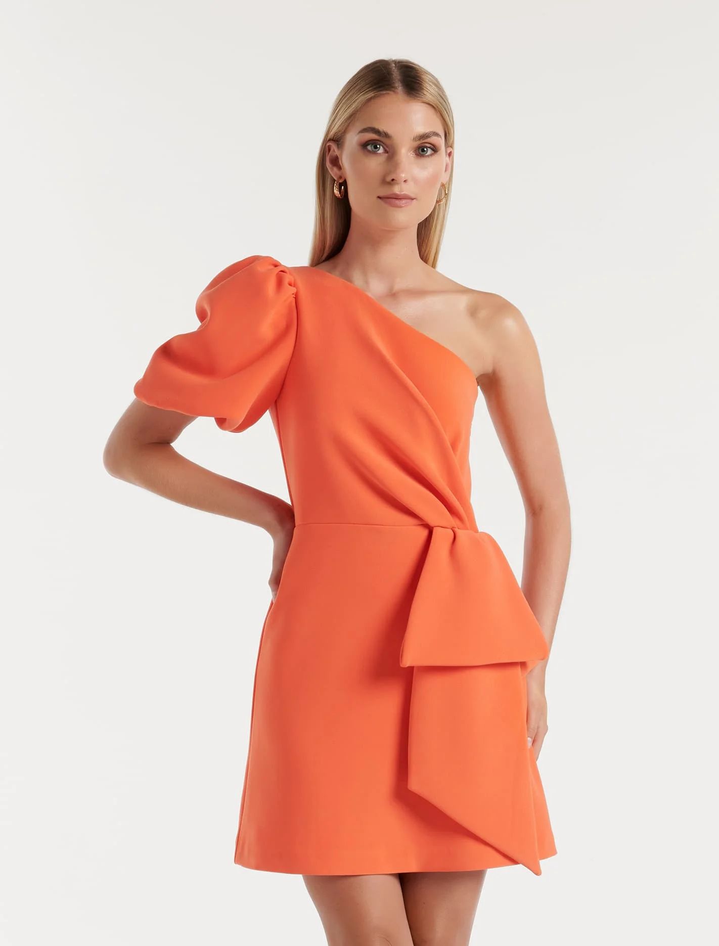 Elena Bow-Front Mini Dress | Forever New (AU)