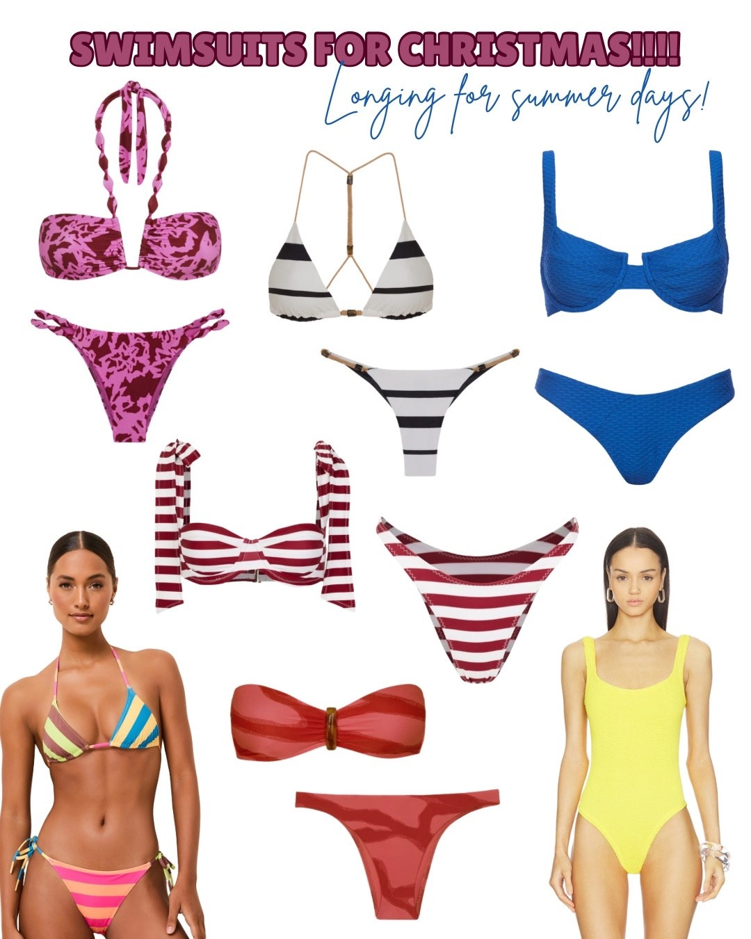 Swimsuits for Christmas!!!!

#LTKGiftGuide #LTKHoliday #LTKSeasonal