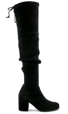 Stuart Weitzman Tieland Boot in Black from Revolve.com | Revolve Clothing (Global)
