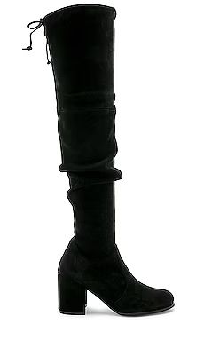 Stuart Weitzman Tieland Boot in Black from Revolve.com | Revolve Clothing (Global)
