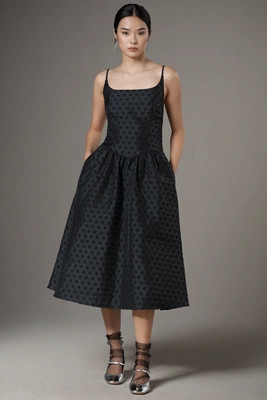 Corey Lynn Calter Valentina Sleeveless Midi Dress | Anthropologie (US)