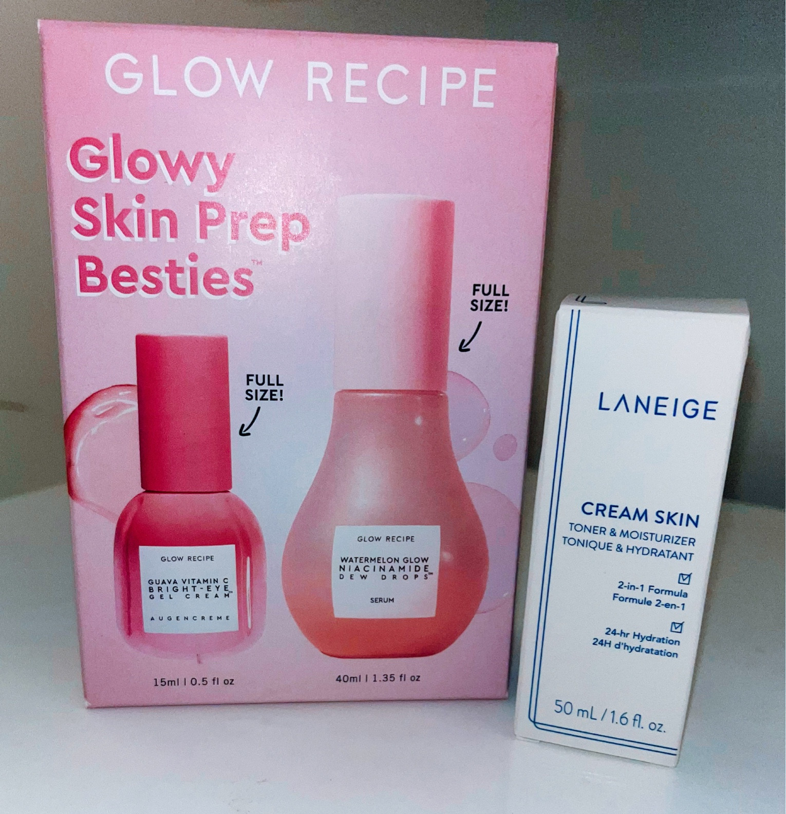 Some of my Amazon Prime Day Order that also doubles as some of my skincare favs. 🤩 

The Glow Recipe Dew Drops are chefs kiss. 👌🏽💋 

#LTKunder100 #LTKbeauty #LTKBacktoSchool