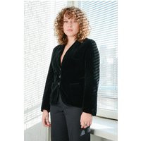 Vintage Black Velvet Blazer Jacket | Etsy (US)