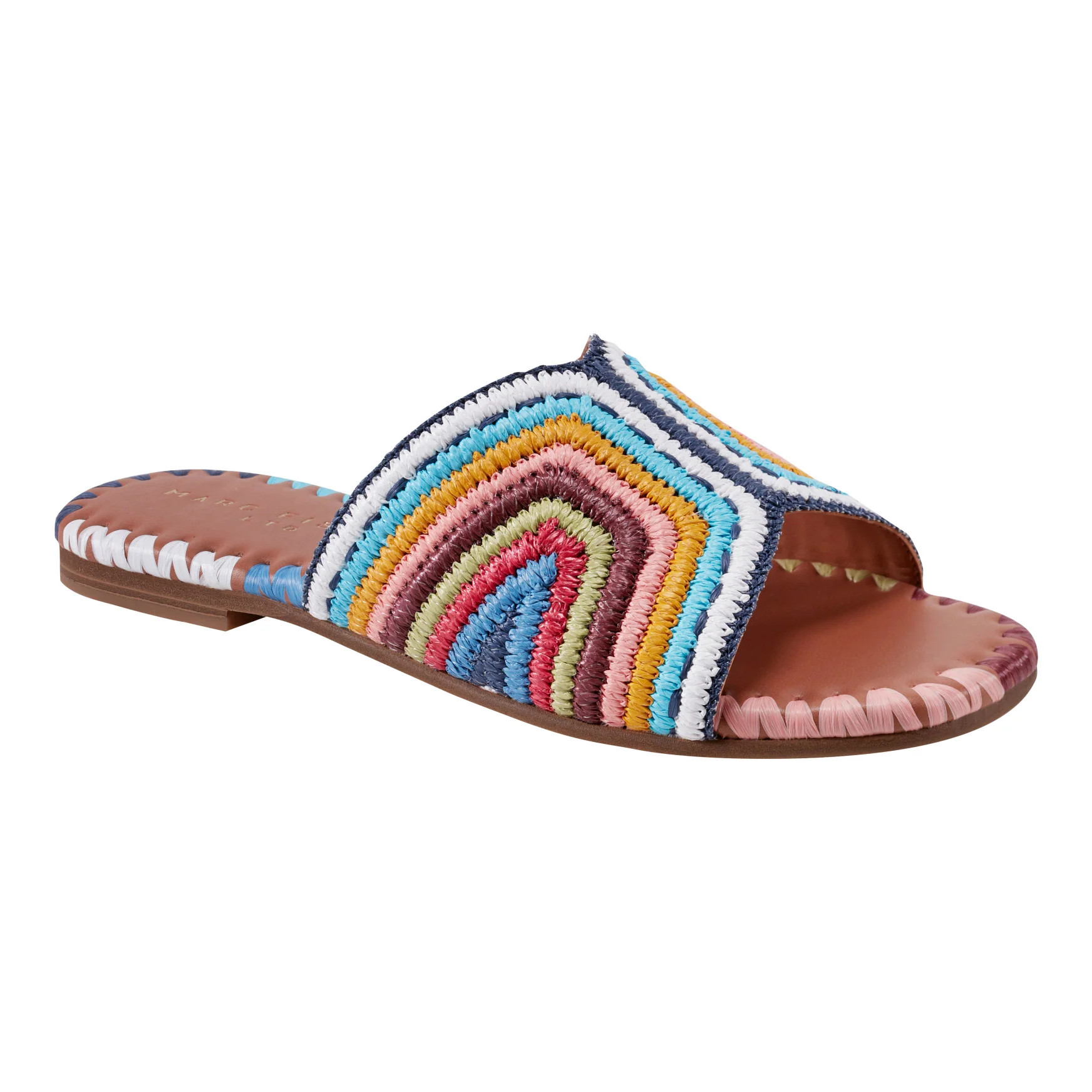 Nottie Flat Slide Sandal | Marc Fisher