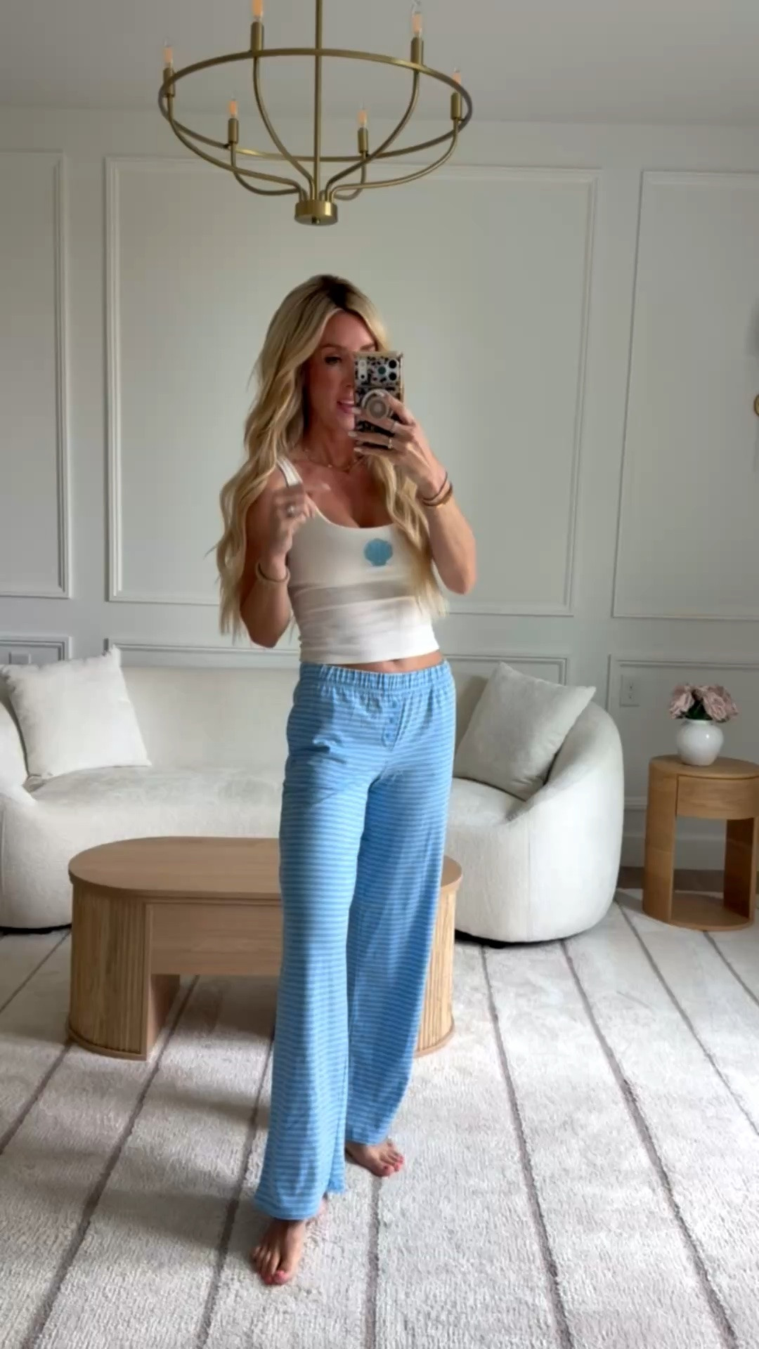 Super cutie look for vacay or lounging around  the house!

Affordable fashion, style guide, pajama pant, tank top, loungewear, Walmart fashion, everyday look, casual look

#LTKdayinmylife #LTKootd #LTKSeasonal