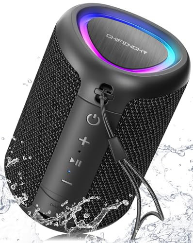Portable Bluetooth Speaker Beach Vacation Essentials: Powerful Crystal Clear Sound/Dynamic Light/IPX5 Waterproof/All Day Playtime/BT 5.3/TWS Paring, Small Wireless Speaker for Outdoor|Travel|Camping | Amazon (US)
