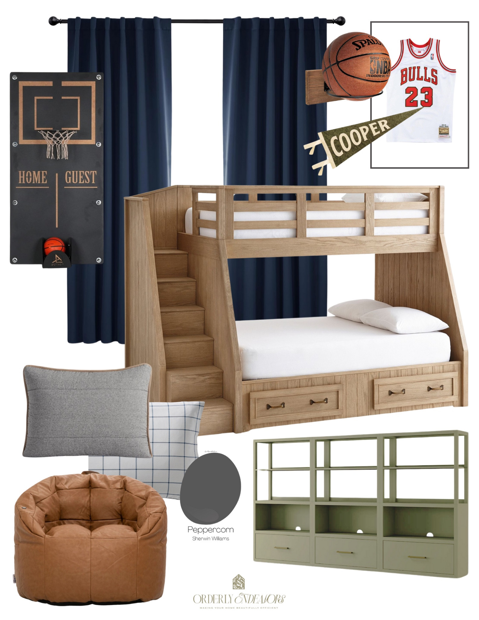Basketball Themed Room #boysroom #tweenboyroom #tweenroom 

#LTKhome