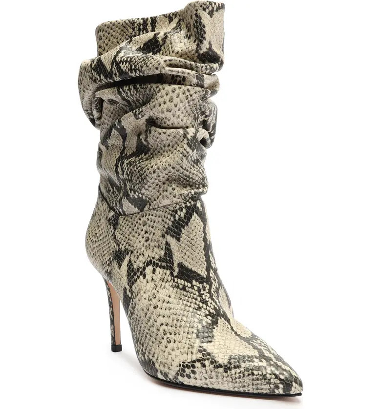Schutz Ashlee Snakeskin Print Boot | Nordstrom | Nordstrom