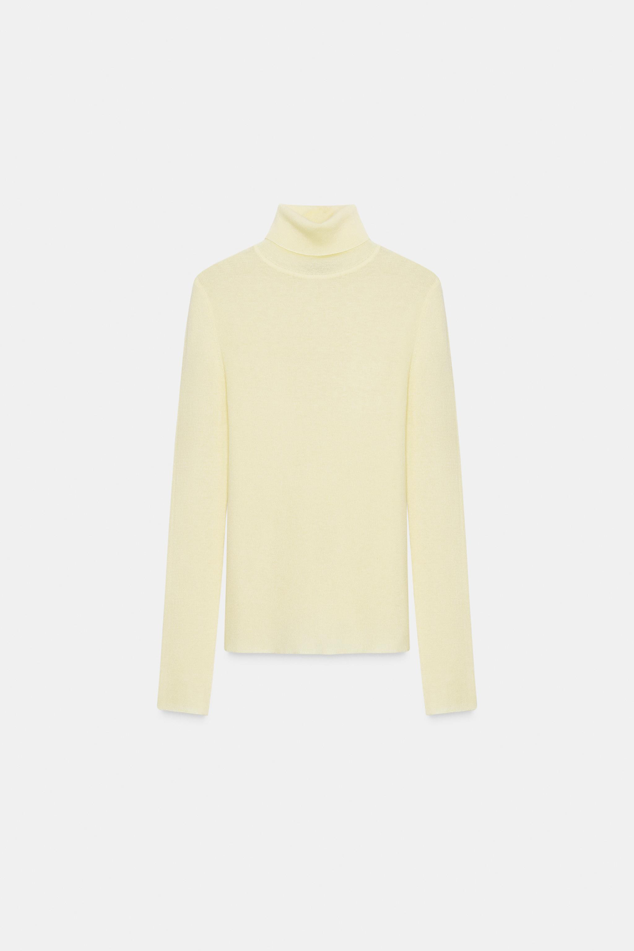 WOOL HIGH NECK JUMPER | Zara UK
