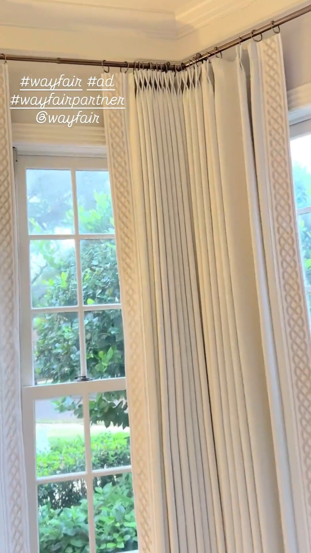 my stunning drapes are live on Wayfair ! Absolutely love the pinch pleat header and gorgeous trim 😍 #wayfair #ad #wayfairpartner @wayfair 

#LTKSeasonal #LTKHome #LTKHoliday