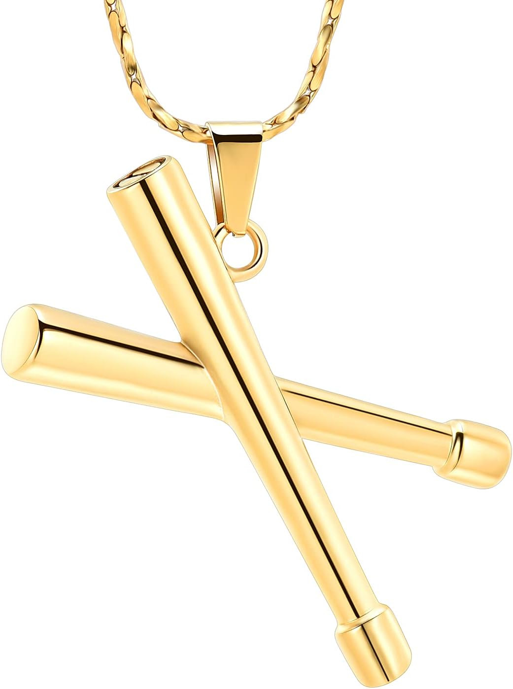 Imrsanl Drum Sticks Cremation Jewelry Ashes Pendant Necklace for Women Men Urn for Human Ashes Rock Music Charm Memorial Keepsake Jewelry | Amazon (US)