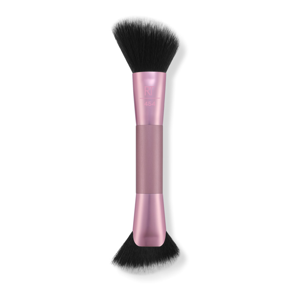 Real Techniques Angled Fan Dual-Sided Finishing Brush | Ulta