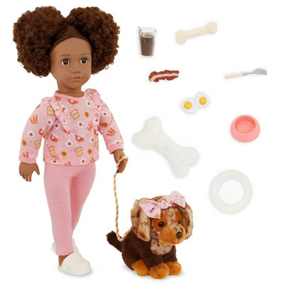 Our Generation Camryn & Coco 18" Matching Doll & Pet Set | Target