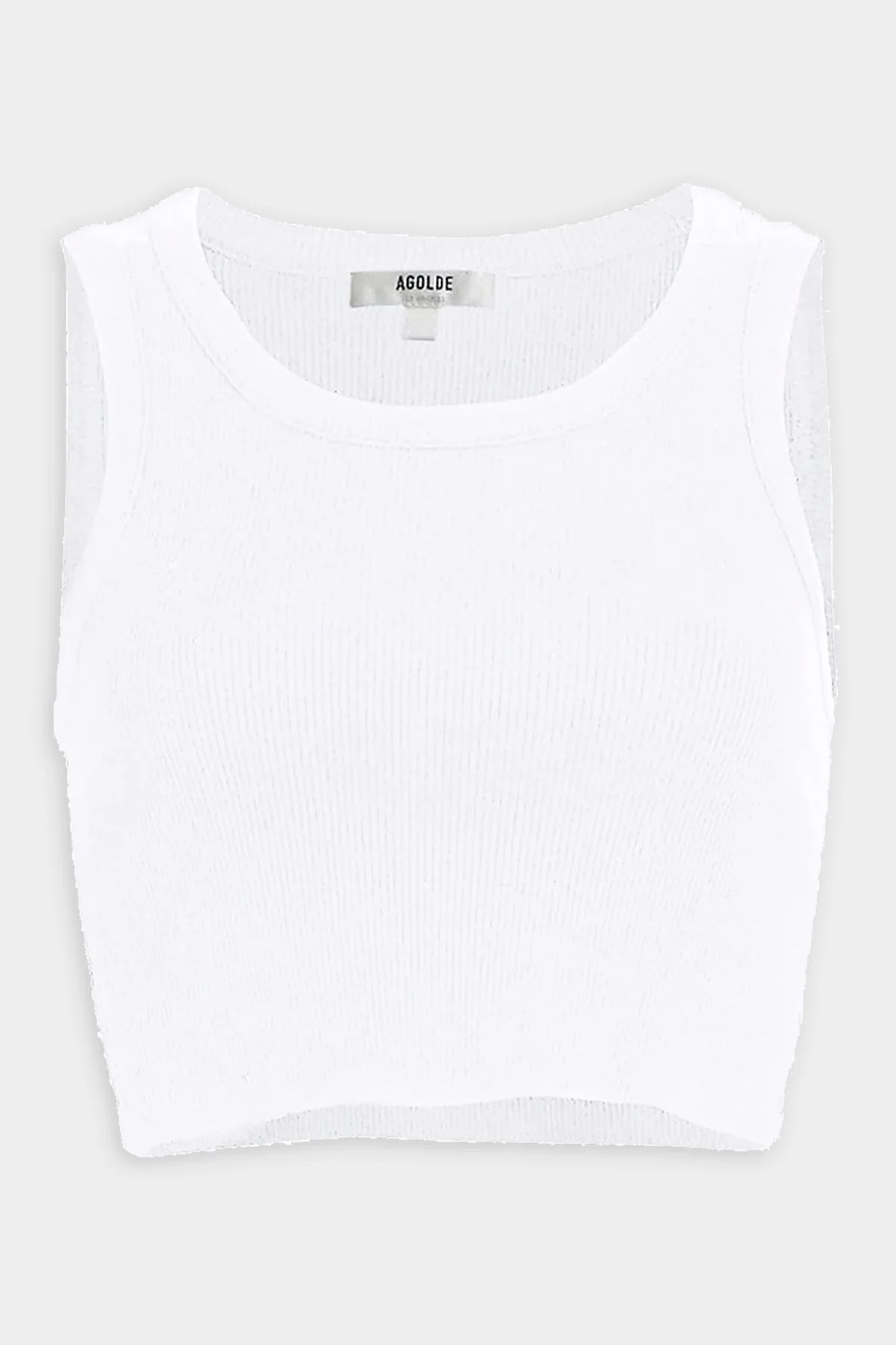 Cropped Poppy Tank in White - XL | Shop Olivia