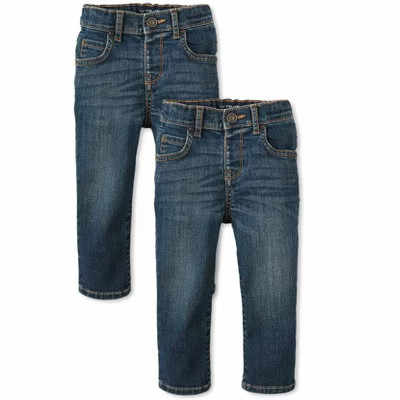 The Children's Place Toddler Boys Skinny Jeans 2-Pack Denim 4T | Target