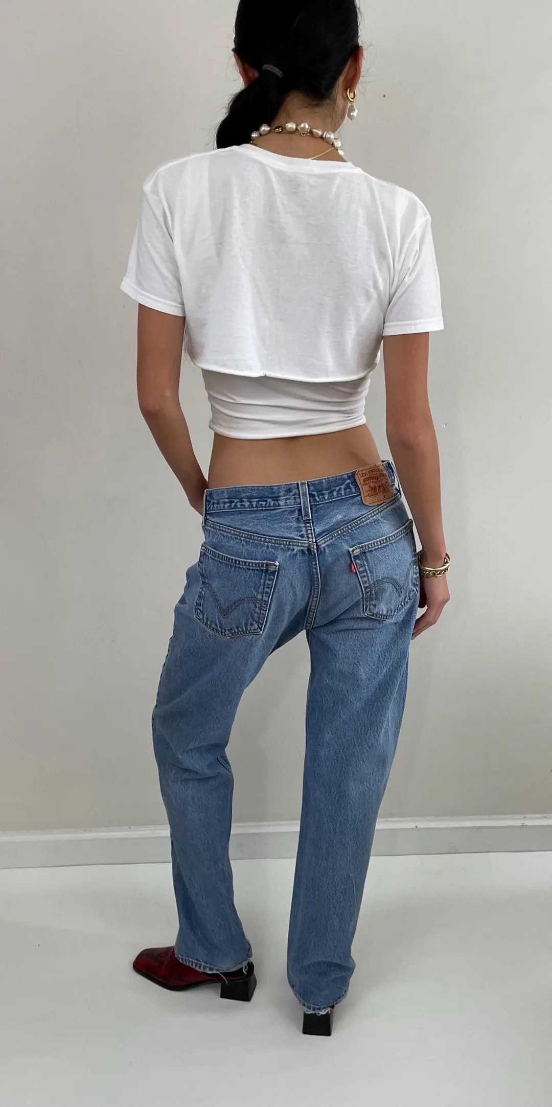 Vintage 80s Levis 501 Faded Jeans USA Made 32x32 | Etsy (US)