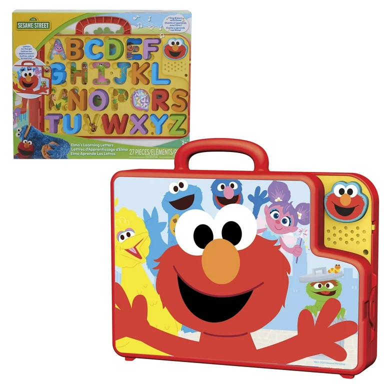Sesame Street Elmo’s Learning Letters Bus Activity Board, Preschool, Yellow, Kids Toys for Ages... | Walmart (US)