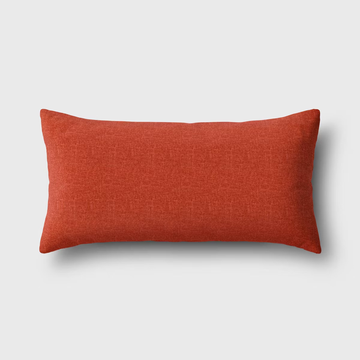 12"x24" Solid Woven Rectangular Outdoor Lumbar Pillow - Threshold™ | Target