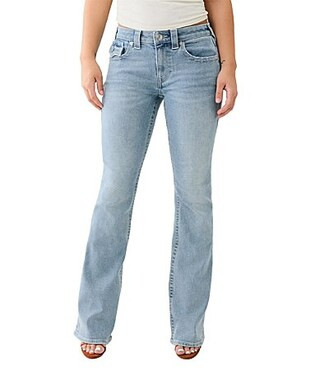 True Religion Becca Light Denim Mid Rise Bootcut Jeans - 31 | Dillard's