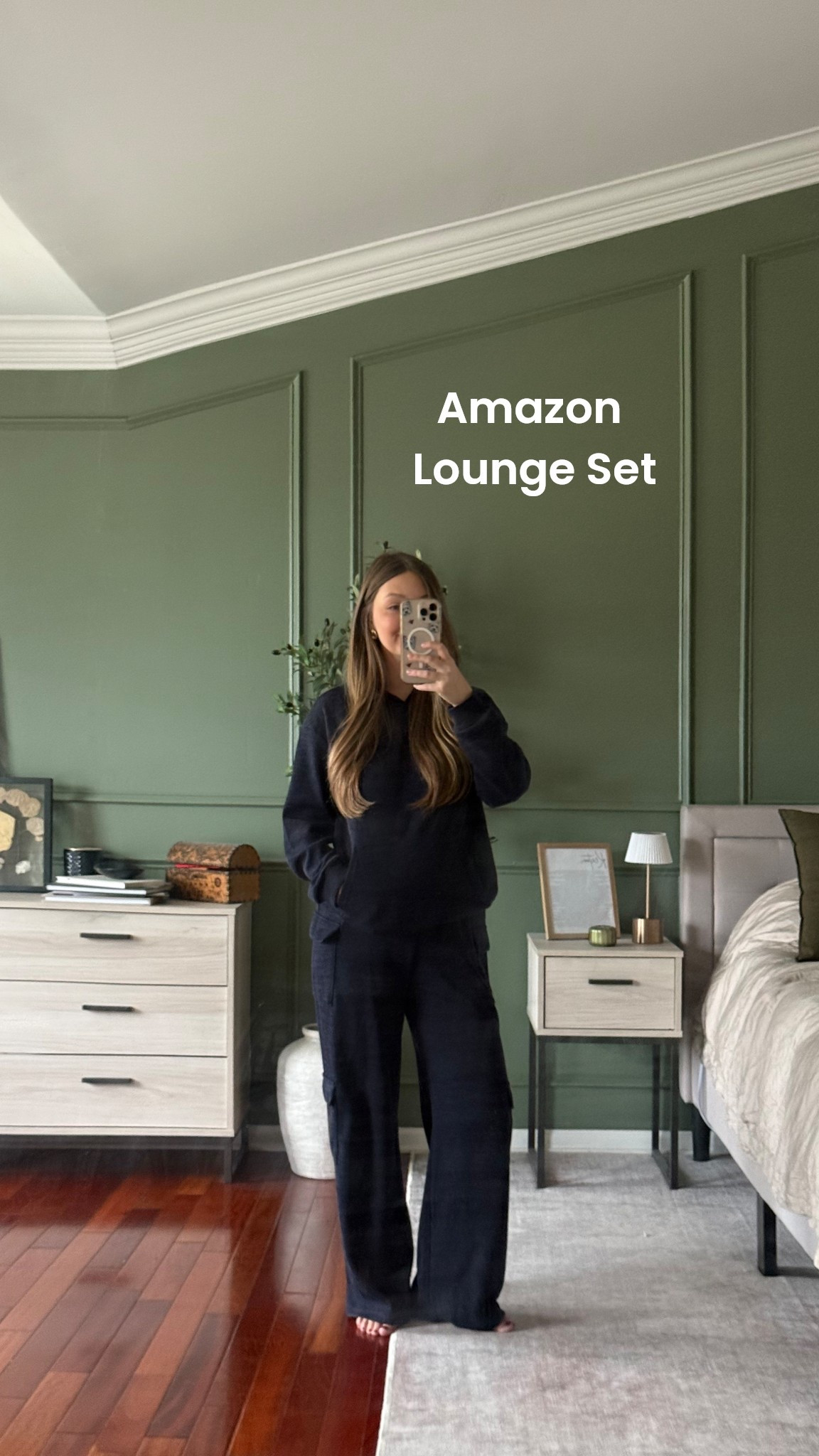 This set is so good, hoodie with solid pocket and waist bunching just the right amount. Pants have an elastic band super comfy, a 4 fill pockets! 

#LTKFindsUnder50 #LTKmomlife #LTKootd