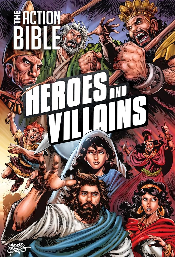 The Action Bible: Heroes and Villains | Amazon (US)